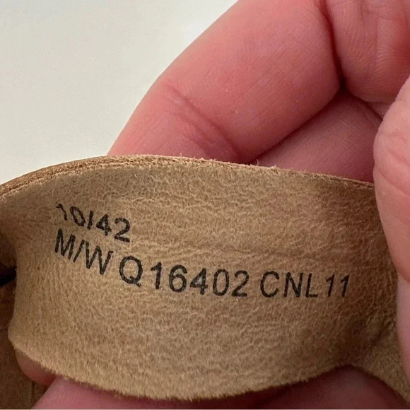 Korks womens sandals size 10 42 M/W tan leather platform wedges - Picture 8 of 13